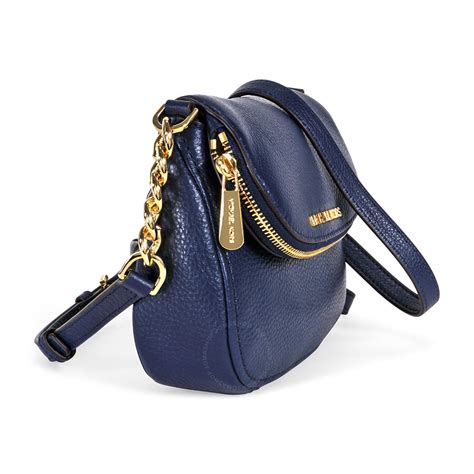 michael kors navy crossbody bag